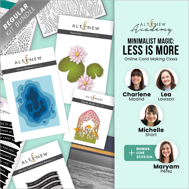 Minimalist Magic: Less Is More - Altenew