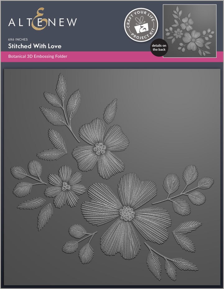 Craft Your Life Project Kit: Stitched With Love - Altenew