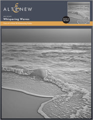 Whispering Waves 3D Embossing Folder - Altenew