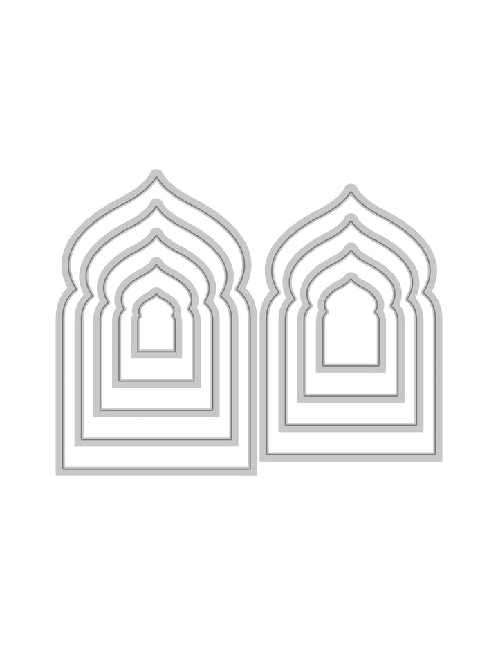 Nesting Serene Archways Die Set - Altenew