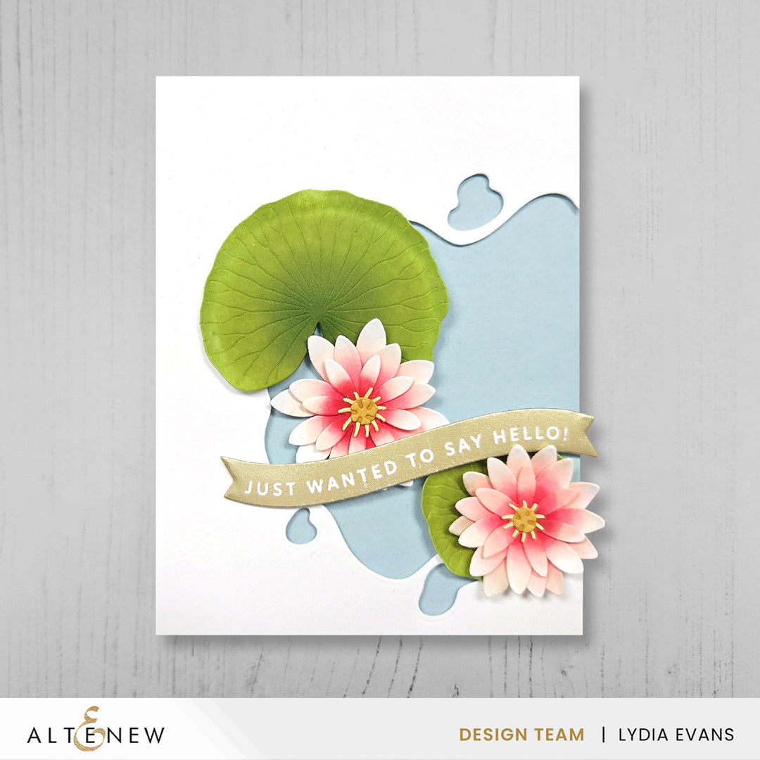 Pond Lilies Layering Die Set - Altenew