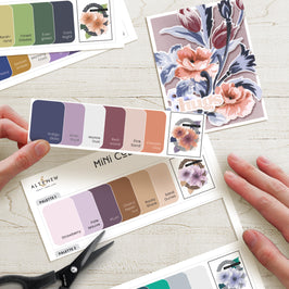 Regal-Themed Printable Swatches for Paper Crafting - Altenew