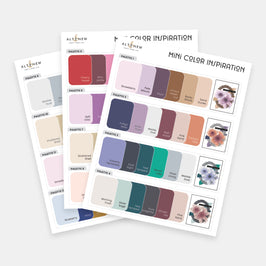 Regal-Themed Printable Swatches for Paper Crafting - Altenew
