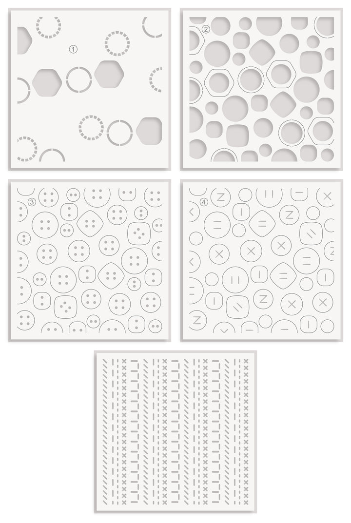 Craft Your Life Project Kit: Stitched With Love & Add-On Die Bundle - Altenew