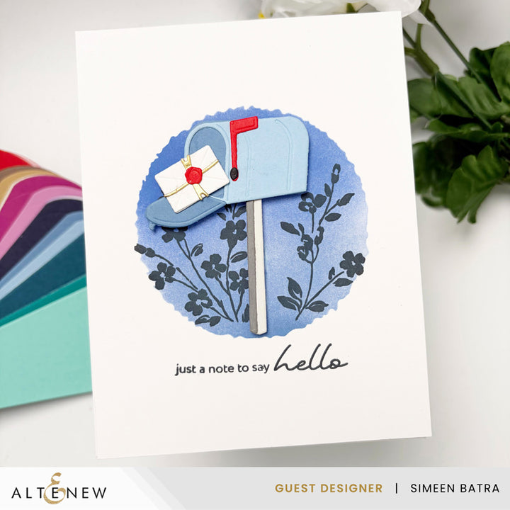 Mini Delight: Special Delivery Stamp & Die Set