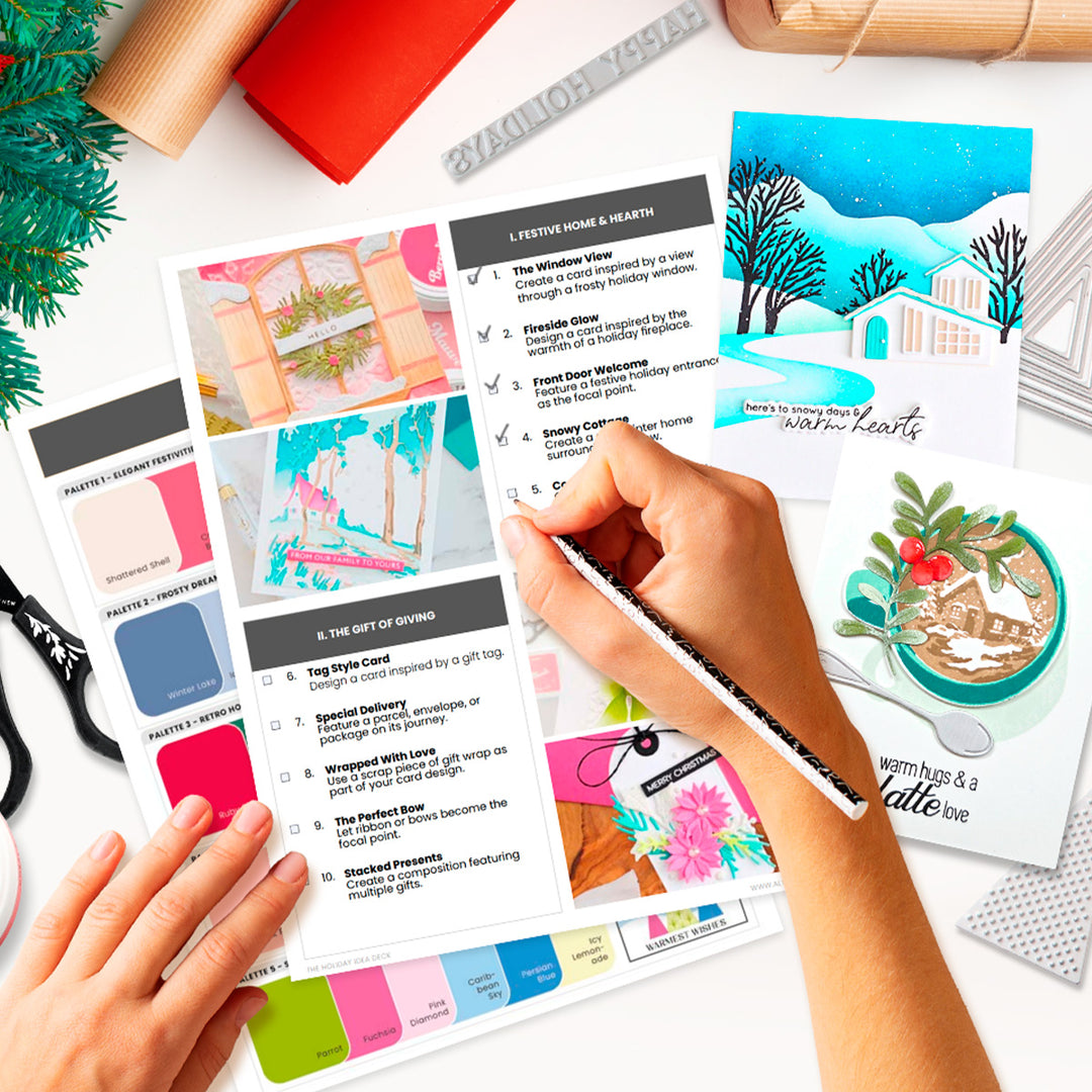 The Holiday Idea Deck: 25 Cardmaking Prompts (Printable)