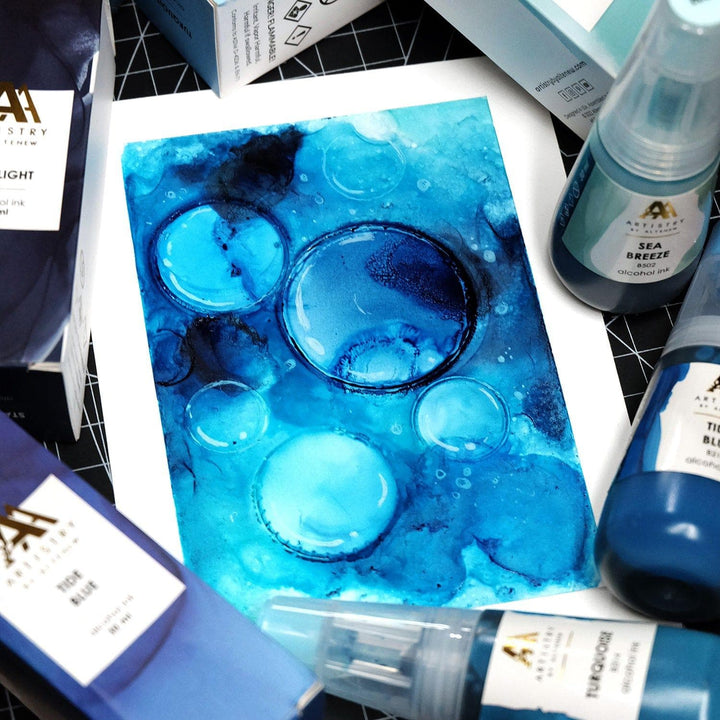 Desert Night Alcohol Ink