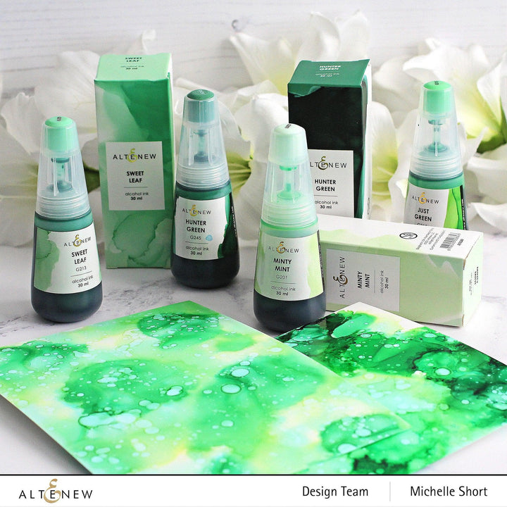 Be Creative Arts Crafts Alcohol Ink Sweet Leaf Alcohol Ink