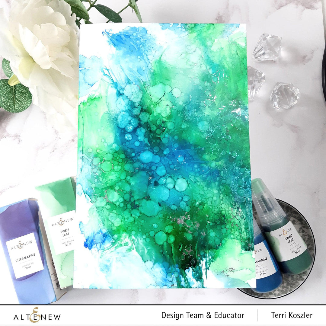 Be Creative Arts Crafts Alcohol Ink Sweet Leaf Alcohol Ink