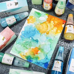 Sweet Leaf Alcohol Ink