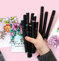 Altenew Alcohol Marker Bundle Garden Love 24 Artist Alcohol Markers Bundle﻿