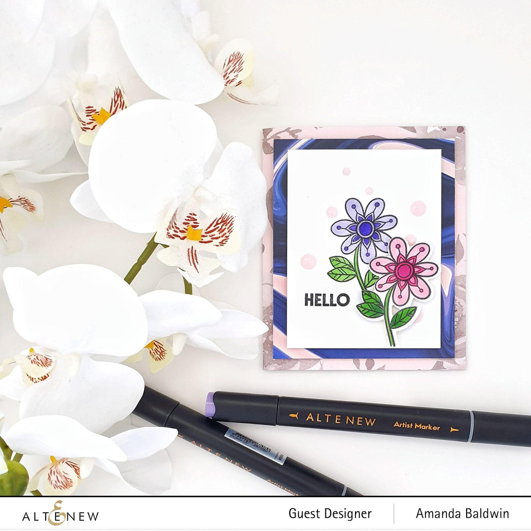 Be Creative Arts Crafts Alcohol Markers Artist Alcohol Markers Cherry Blossom Set