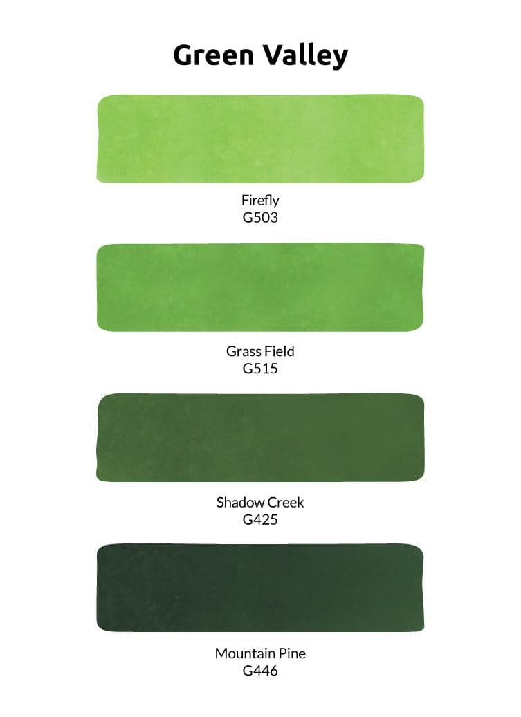 Be Creative Arts Crafts Alcohol Markers Artist Alcohol Markers Green Valley Set