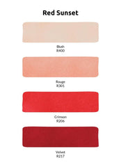 Artist Alcohol Markers Red Sunset Set