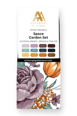 Space Garden Artist Alcohol Markers Set I