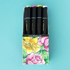 Be Creative Arts Crafts Alcohol Markers Sunshine Valley Garden Artist Alcohol Markers Set F