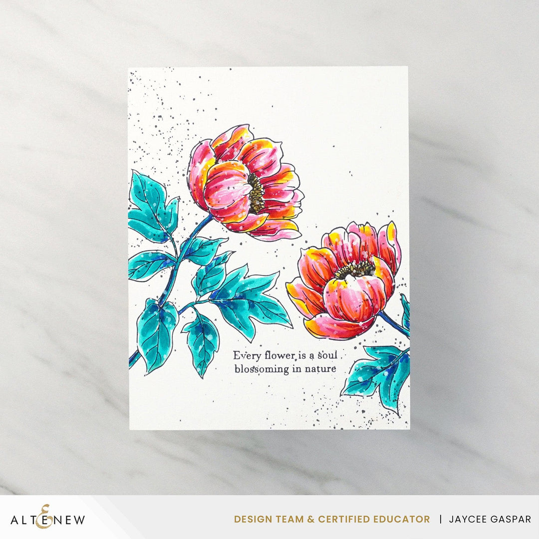 Altenew Betterpress Plate Bundle Wildflower Waltz Press Plate Bundle
