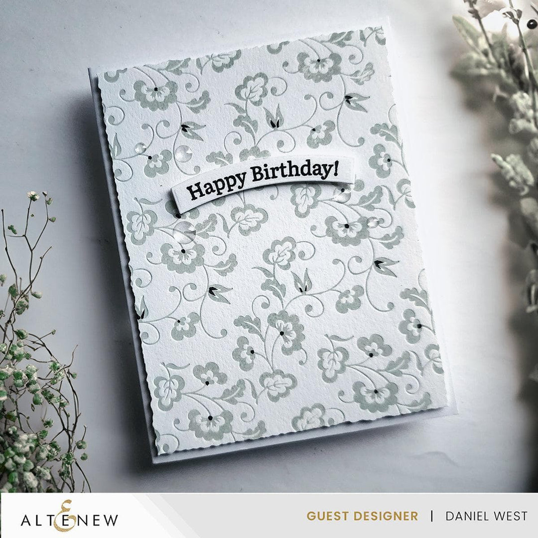 Baroque Elegance Press Plate