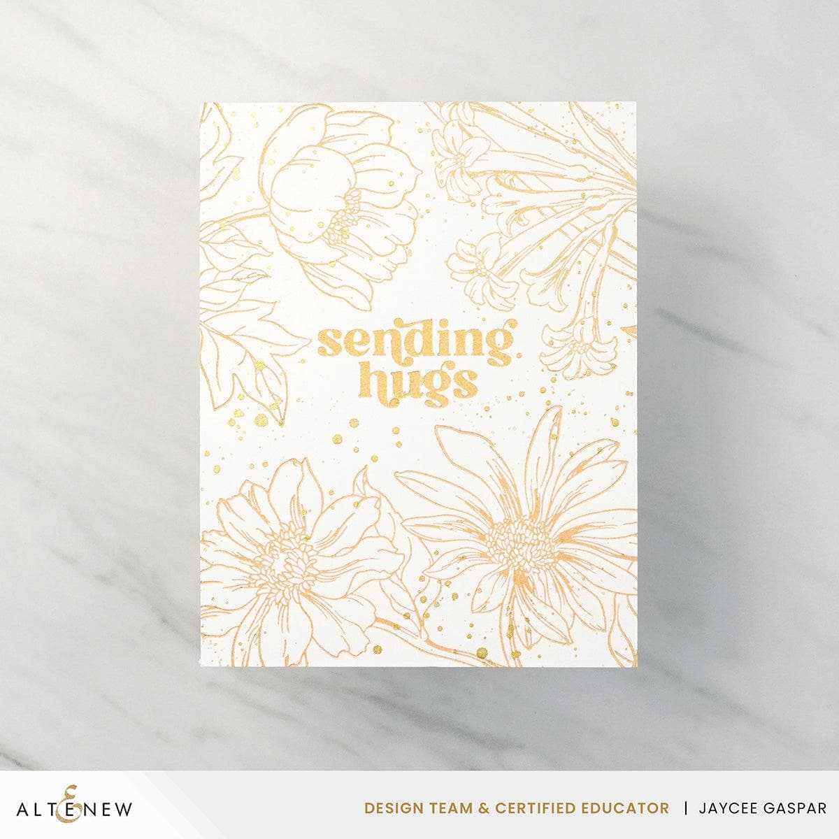 Spellbinders Betterpress Plates Billowing Flower Press Plates