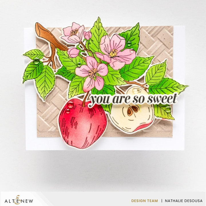 Blossoming Apple Press Plate Set