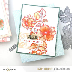 Blossoming Bouquet Press Plate Set