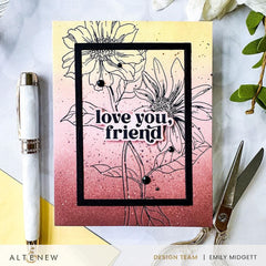 Spellbinders Betterpress Plates Classical Sentiments Press Plates