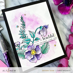 Dainty Flower Garden Press Plates