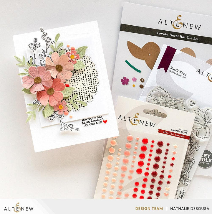 Essential Textures: Rustic Burlap Press Plate