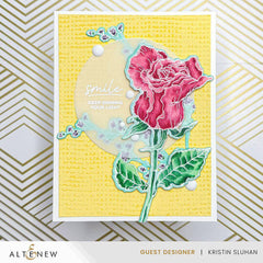 Essential Textures: Rustic Burlap Press Plate