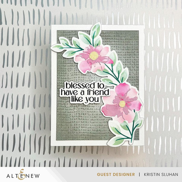 Essential Textures: Rustic Burlap Press Plate