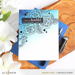 Spellbinders Betterpress Plates Floral Engravings Press Plates