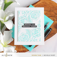 Spellbinders Betterpress Plates Floral Engravings Press Plates