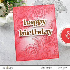Spellbinders Betterpress Plates Floral Engravings Press Plates