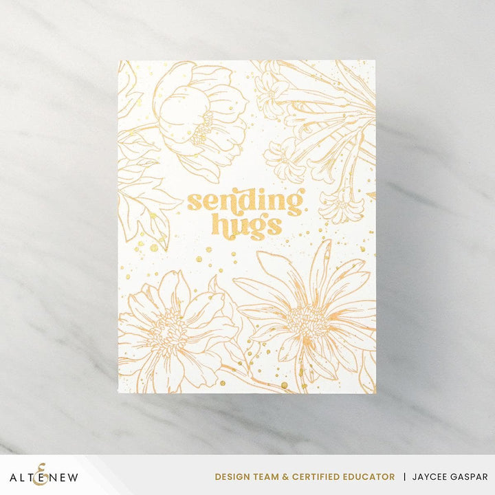 Spellbinders Betterpress Plates Hummingbird Nectar Press Plate