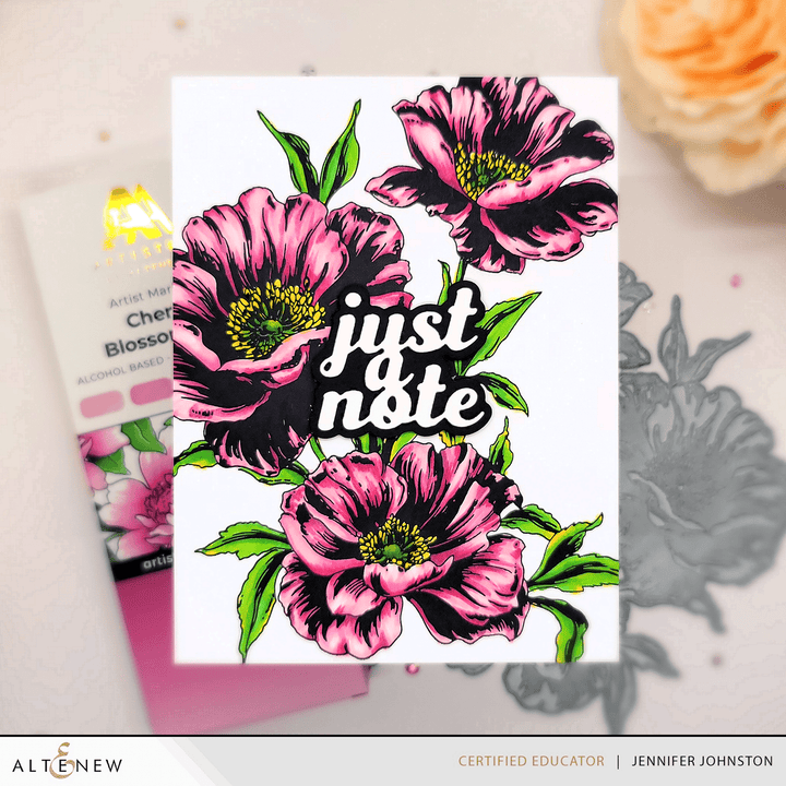 Inked Poppies Press 'n' Foil Plate Set