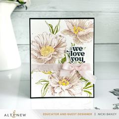 Inked Poppies Press 'n' Foil Plate Set