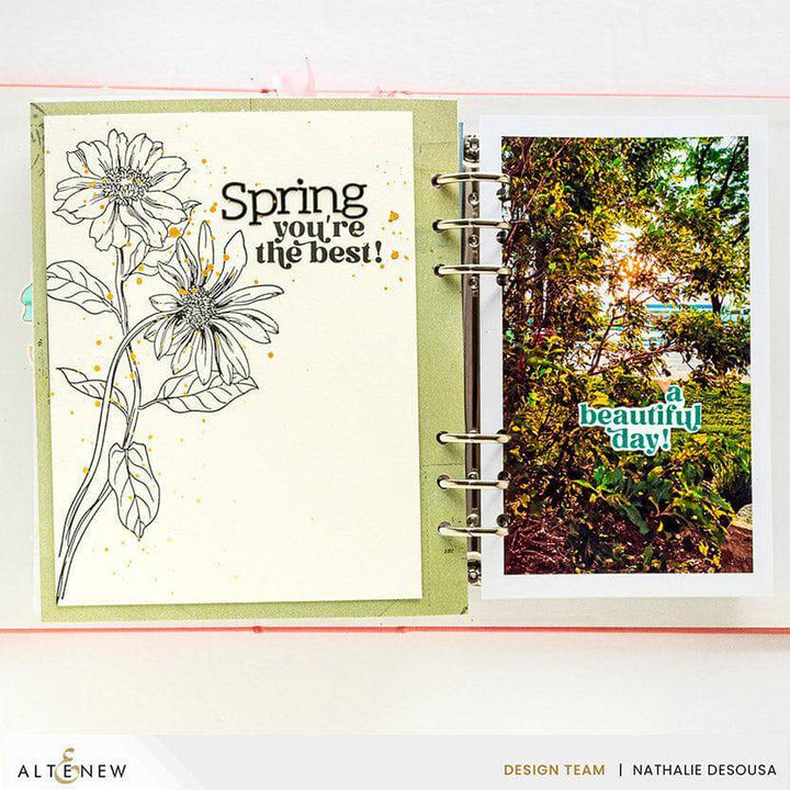 Spellbinders Betterpress Plates Wild Daisies Press Plate