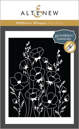 Wildflower Whispers Press Plate