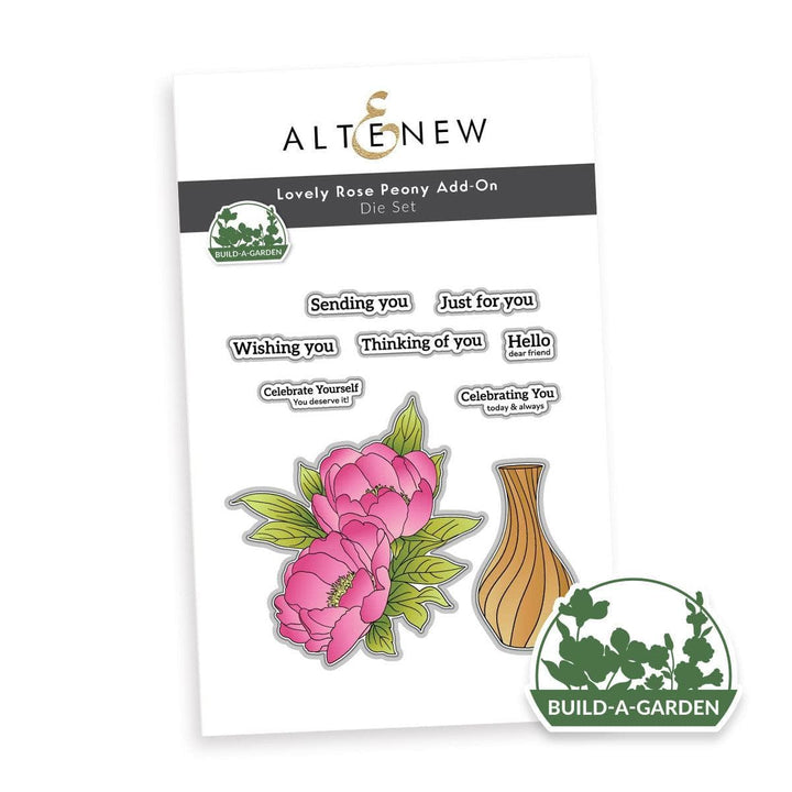 Build-A-Garden: Lovely Rose Peony & Add-on Die Bundle