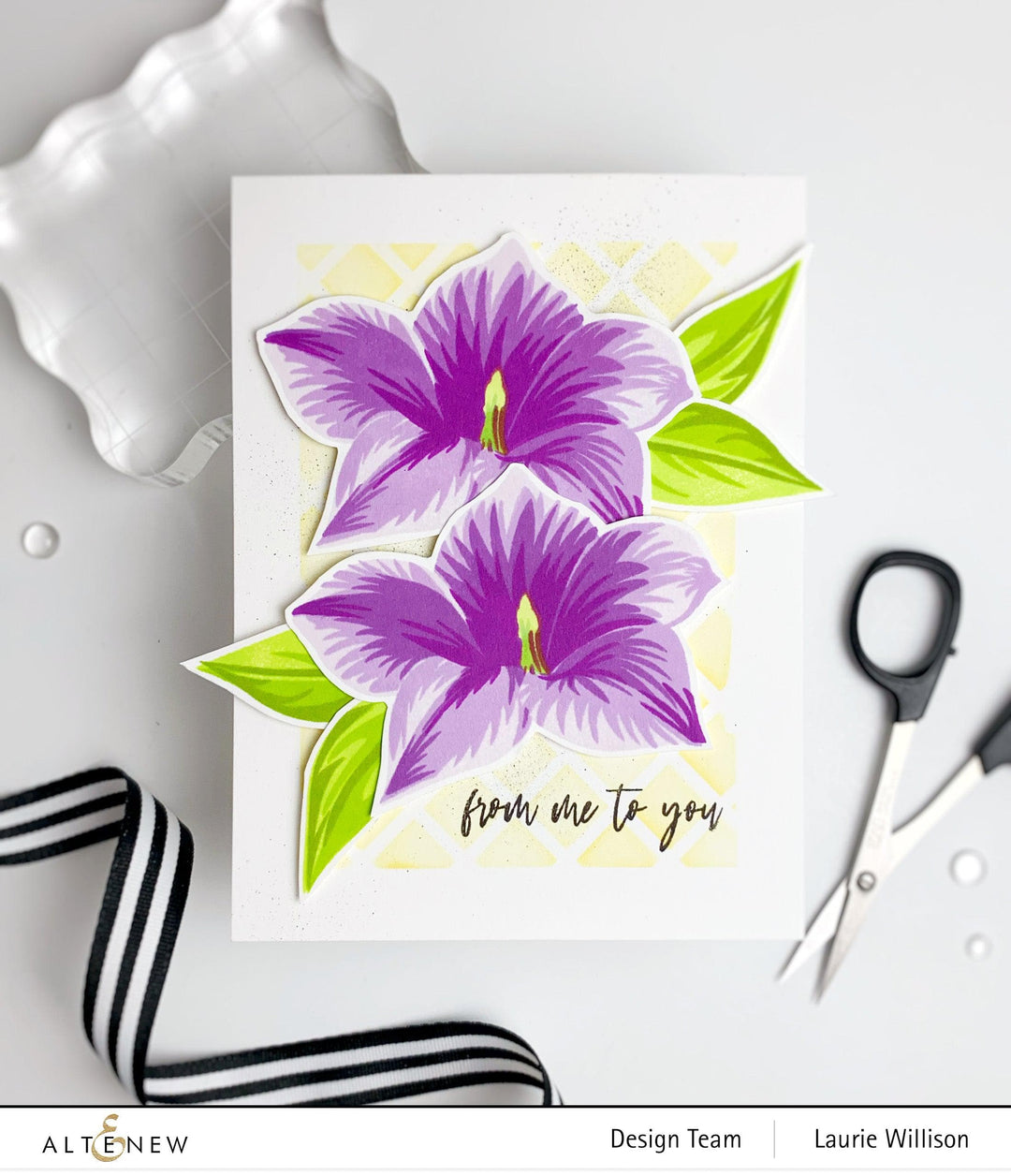Altenew Build-A-Flower Set Build-A-Flower: Balloon Flower Layering Stamp & Die Set