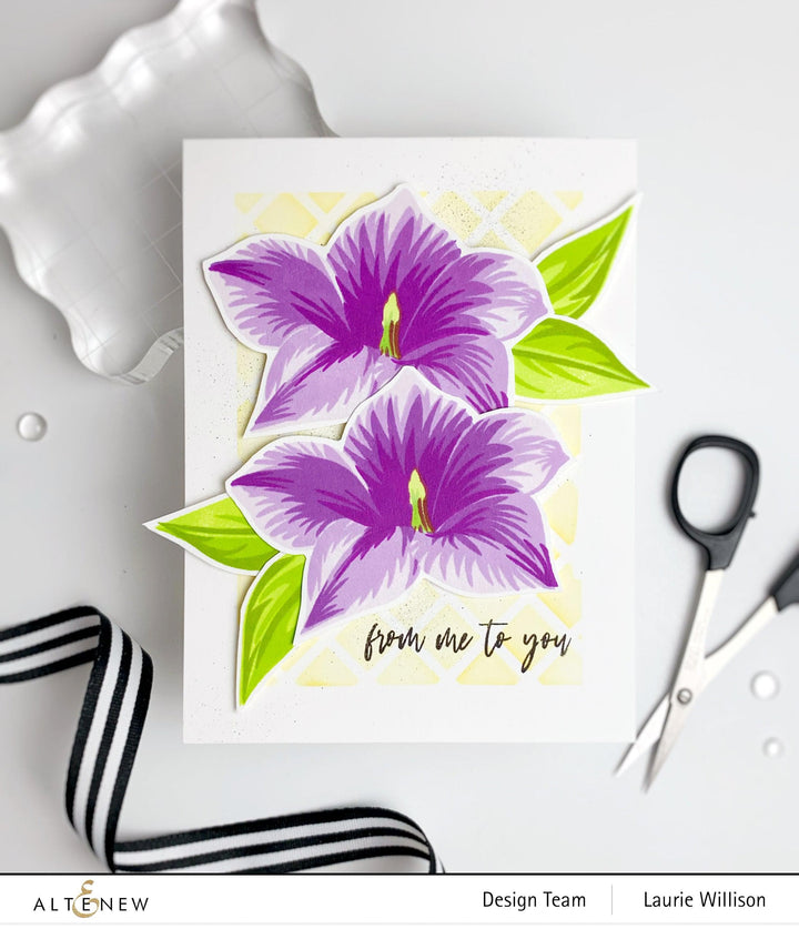 Altenew Build-A-Flower Set Build-A-Flower: Balloon Flower Layering Stamp & Die Set