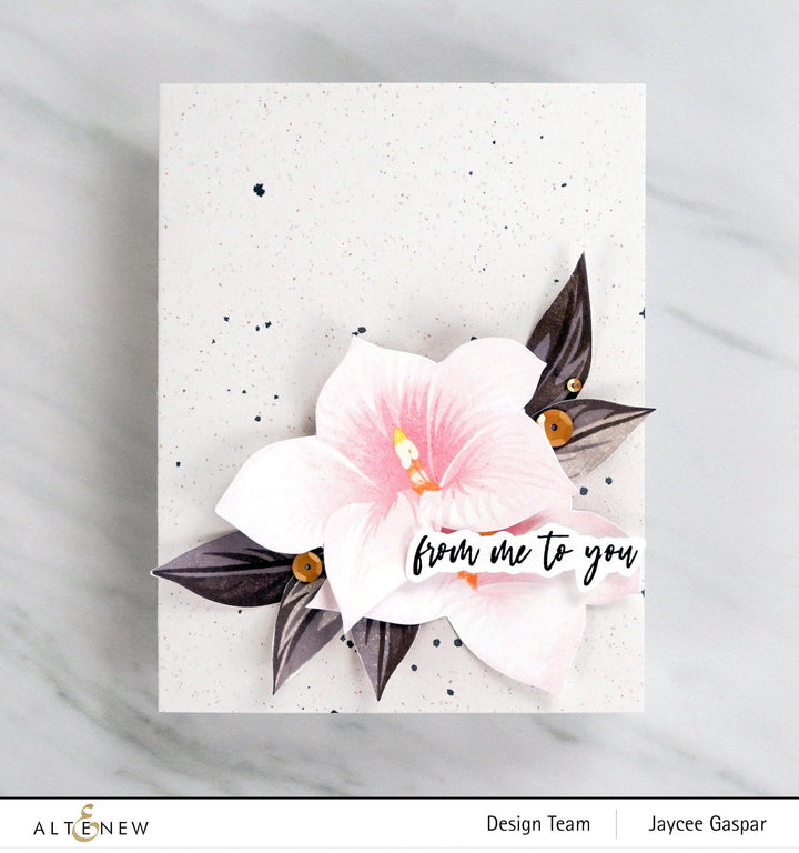 Altenew Build-A-Flower Set Build-A-Flower: Balloon Flower Layering Stamp & Die Set