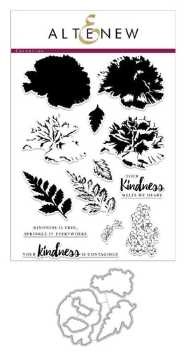 Altenew Build-A-Flower Set Build-A-Flower: Carnation Layering Stamp & Die Set