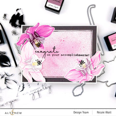 Altenew Build-A-Flower Set Build-A-Flower: Columbine Layering Stamp & Die Set