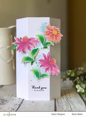 Altenew Build-A-Flower Set Build-A-Flower: Coneflower Layering Stamp & Die Set