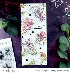 Altenew Build-A-Flower Set Build-A-Flower: Coneflower Layering Stamp & Die Set