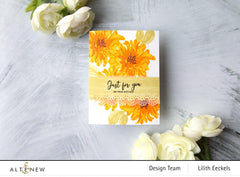 Altenew Build-A-Flower Set Build-A-Flower: Cora Louise Peony Layering Stamp & Die Set