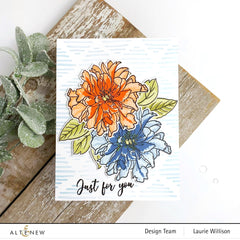 Altenew Build-A-Flower Set Build-A-Flower: Cora Louise Peony Layering Stamp & Die Set