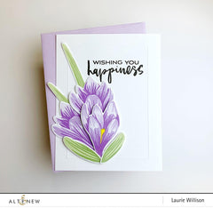 Altenew Build-A-Flower Set Build-A-Flower: Crocus Layering Stamp & Die Set