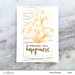 Altenew Build-A-Flower Set Build-A-Flower: Crocus Layering Stamp & Die Set